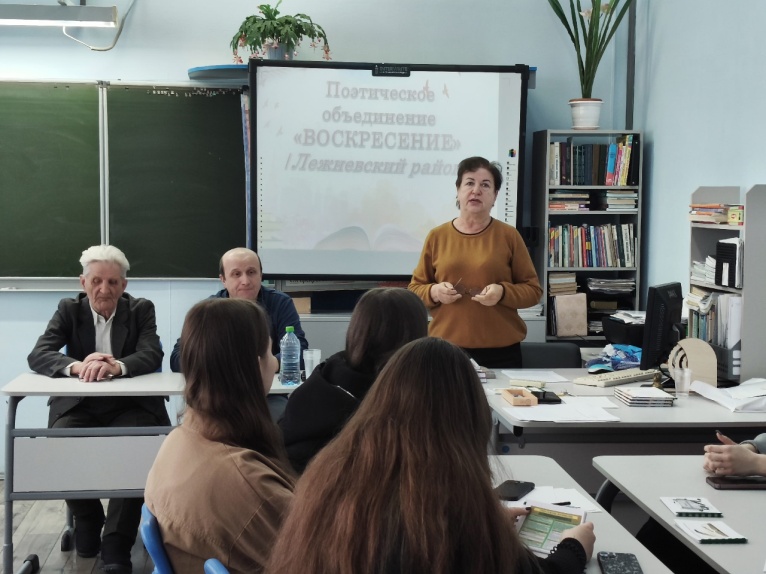 Заседание литературного клуба «Таинственная полка»