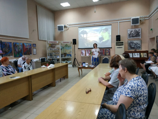 Творческая встреча с поэтом Ольгой Смирновой «Таланты родного края»